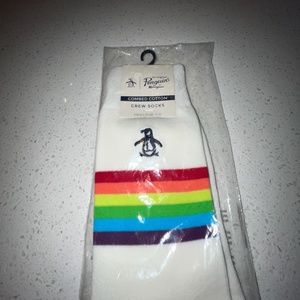*NEW* Original Penguin Pride Crew Socks